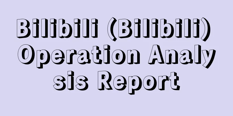 Bilibili (Bilibili) Operation Analysis Report