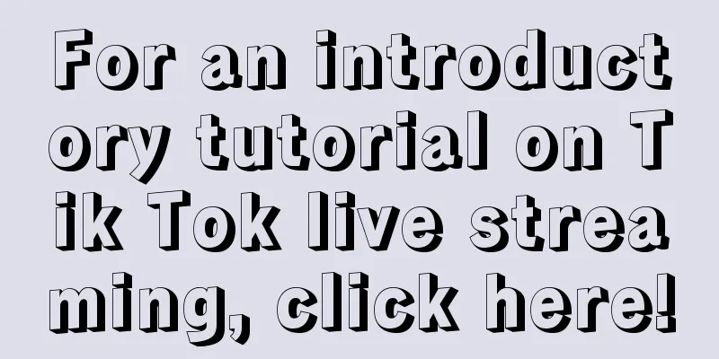 For an introductory tutorial on Tik Tok live streaming, click here!