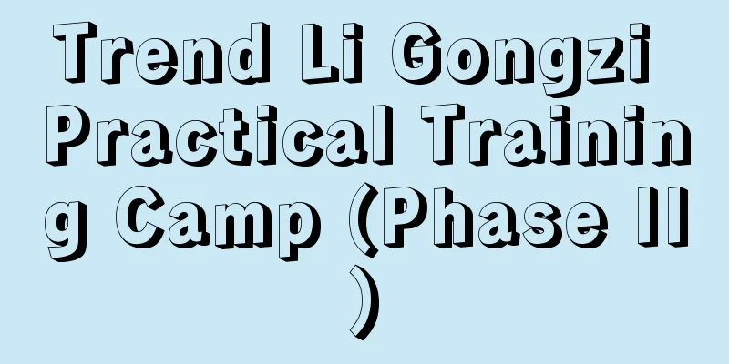 Trend Li Gongzi Practical Training Camp (Phase II)