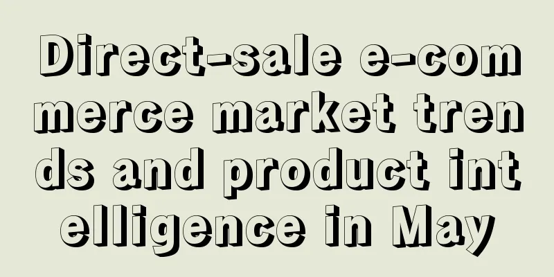 Direct-sale e-commerce market trends and product intelligence in May