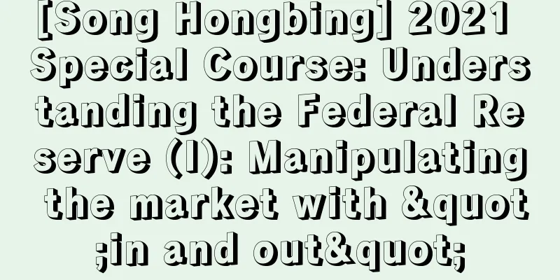 [Song Hongbing] 2021 Special Course: Understanding the Federal Reserve (I): Manipulating the market with "in and out"