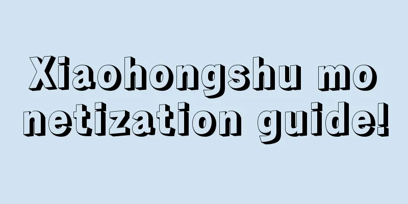 Xiaohongshu monetization guide!