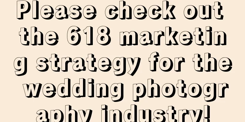 Please check out the 618 marketing strategy for the wedding photography industry!