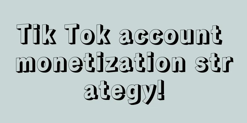 Tik Tok account monetization strategy!