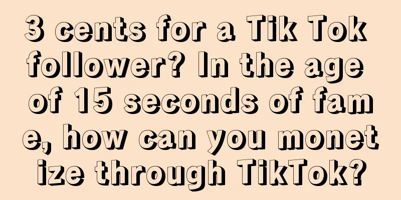 3 cents for a Tik Tok follower? In the age of 15 seconds of fame, how can you monetize through TikTok?