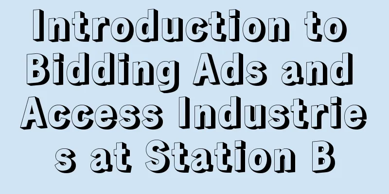 Introduction to Bidding Ads and Access Industries at Station B