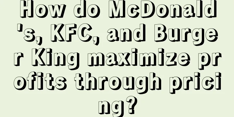 How do McDonald's, KFC, and Burger King maximize profits through pricing?