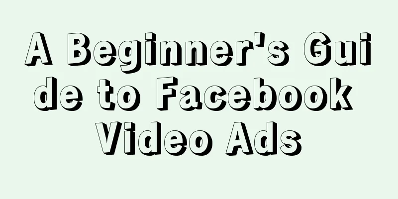 A Beginner's Guide to Facebook Video Ads