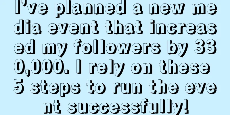 I’ve planned a new media event that increased my followers by 330,000. I rely on these 5 steps to run the event successfully!