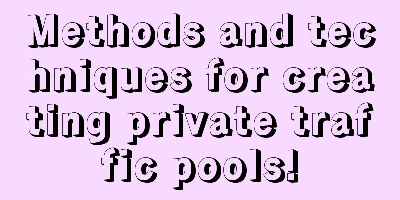 Methods and techniques for creating private traffic pools!