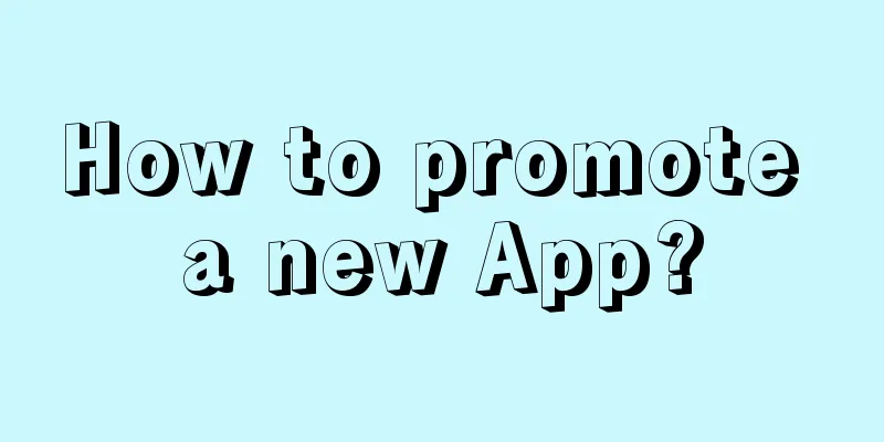 How to promote a new App?