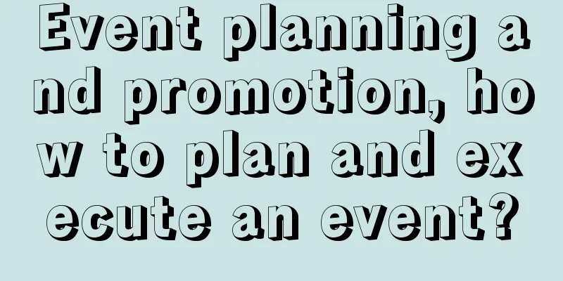 Event planning and promotion, how to plan and execute an event?