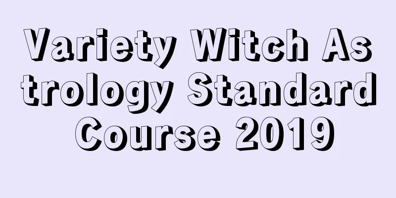 Variety Witch Astrology Standard Course 2019