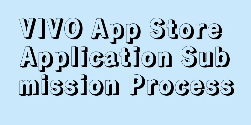 VIVO App Store Application Submission Process