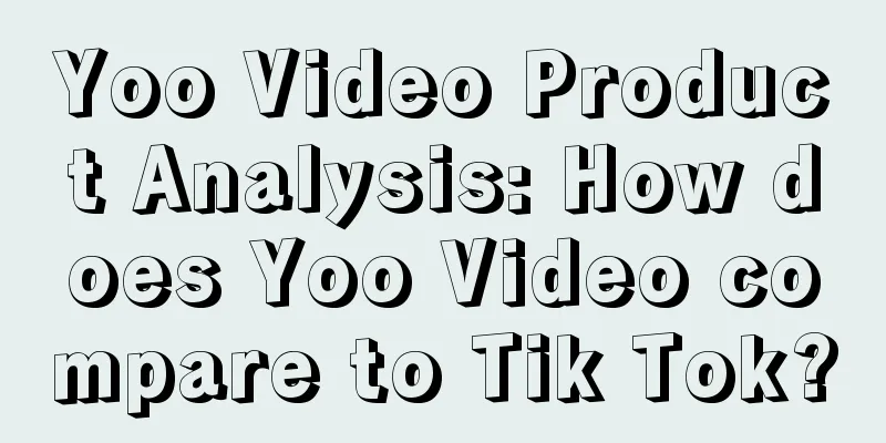 Yoo Video Product Analysis: How does Yoo Video compare to Tik Tok?