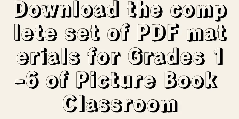 Download the complete set of PDF materials for Grades 1-6 of Picture Book Classroom