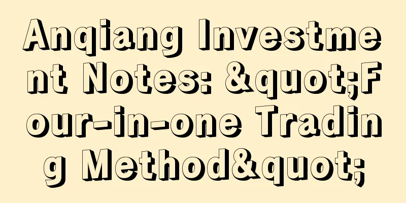 Anqiang Investment Notes: "Four-in-one Trading Method"