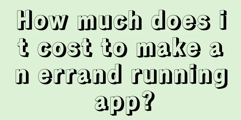 How much does it cost to make an errand running app?