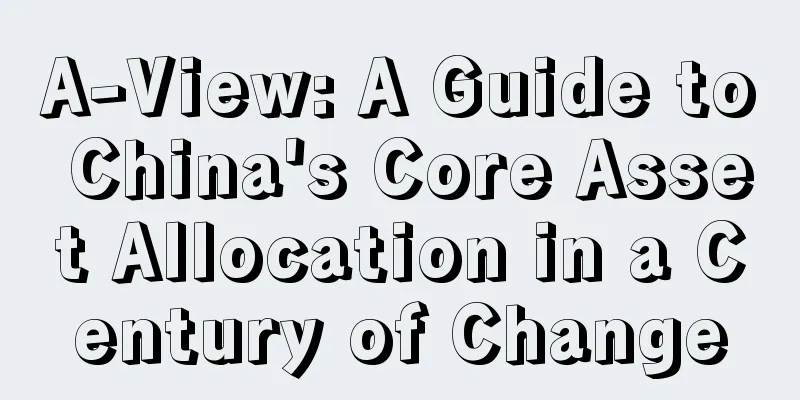 A-View: A Guide to China's Core Asset Allocation in a Century of Change