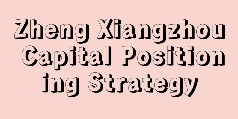 Zheng Xiangzhou Capital Positioning Strategy