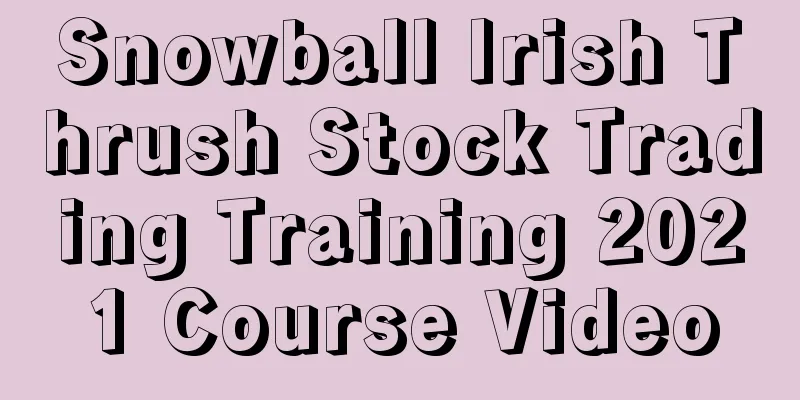 Snowball Irish Thrush Stock Trading Training 2021 Course Video