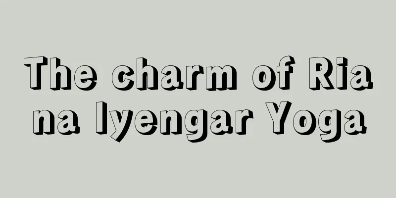 The charm of Riana Iyengar Yoga