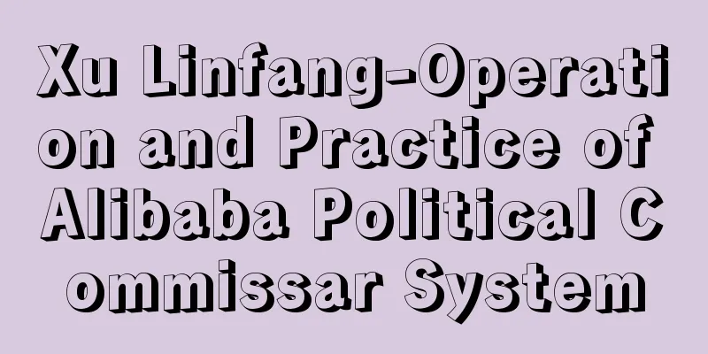 Xu Linfang-Operation and Practice of Alibaba Political Commissar System