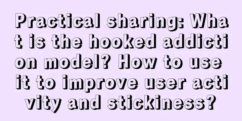 Practical sharing: What is the hooked addiction model? How to use it to improve user activity and stickiness?