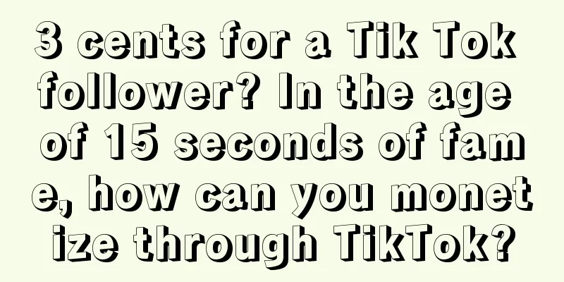 3 cents for a Tik Tok follower? In the age of 15 seconds of fame, how can you monetize through TikTok?