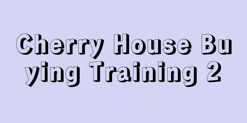 Cherry House Buying Training 2