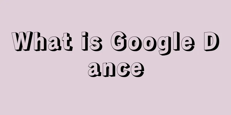 What is Google Dance