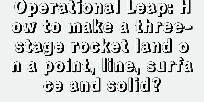 Operational Leap: How to make a three-stage rocket land on a point, line, surface and solid?