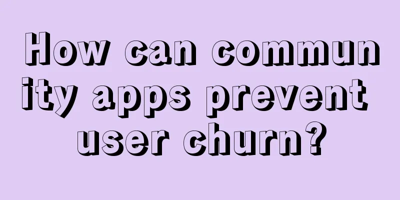 How can community apps prevent user churn?