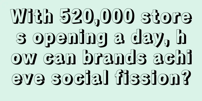 With 520,000 stores opening a day, how can brands achieve social fission?