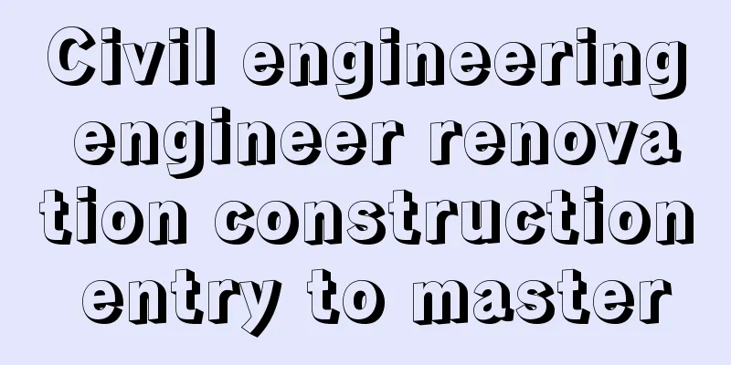 Civil engineering engineer renovation construction entry to master