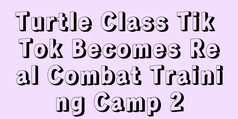 Turtle Class Tik Tok Becomes Real Combat Training Camp 2