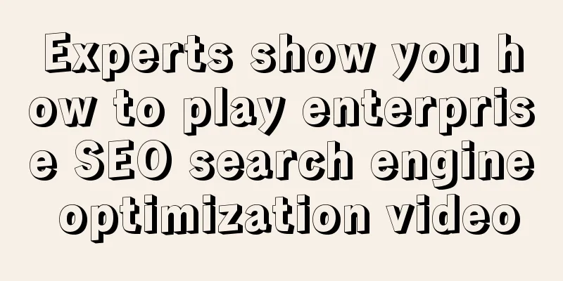 Experts show you how to play enterprise SEO search engine optimization video