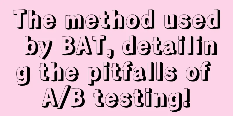 The method used by BAT, detailing the pitfalls of A/B testing!