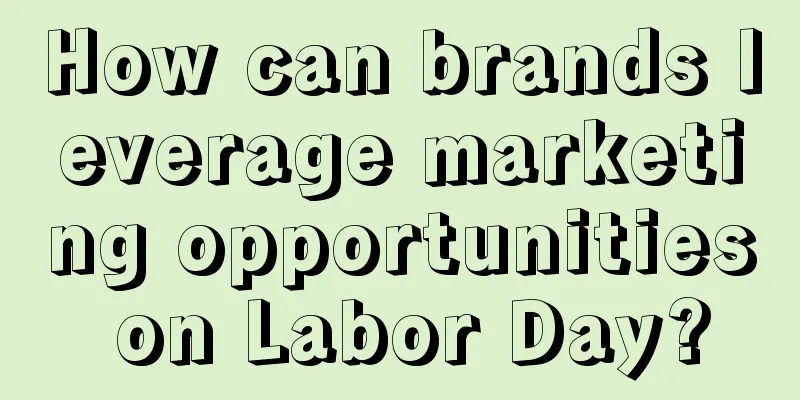 How can brands leverage marketing opportunities on Labor Day?