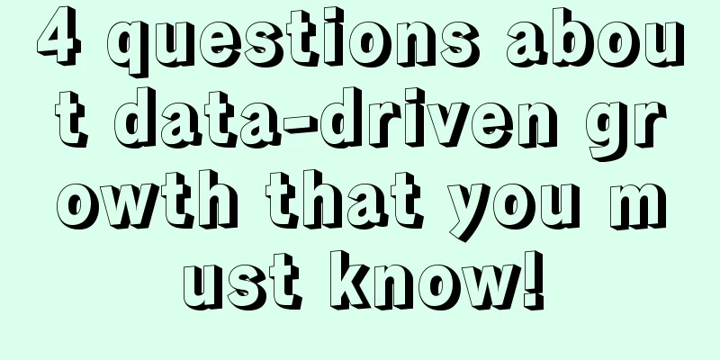 4 questions about data-driven growth that you must know!