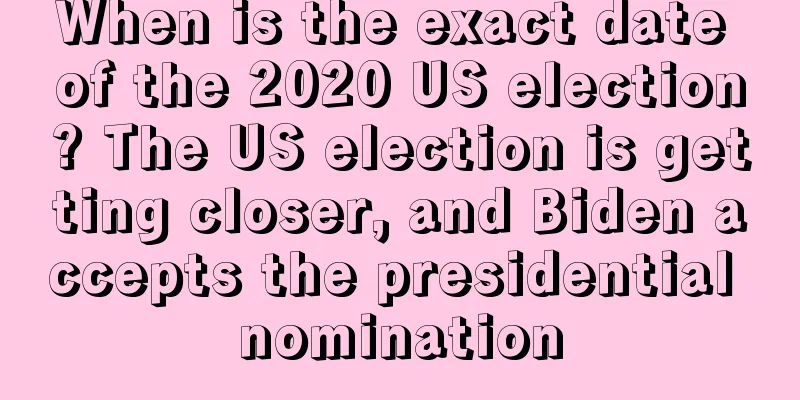 When is the exact date of the 2020 US election? The US election is getting closer, and Biden accepts the presidential nomination