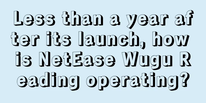 Less than a year after its launch, how is NetEase Wugu Reading operating?