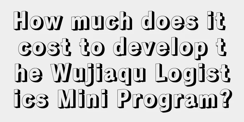 How much does it cost to develop the Wujiaqu Logistics Mini Program?