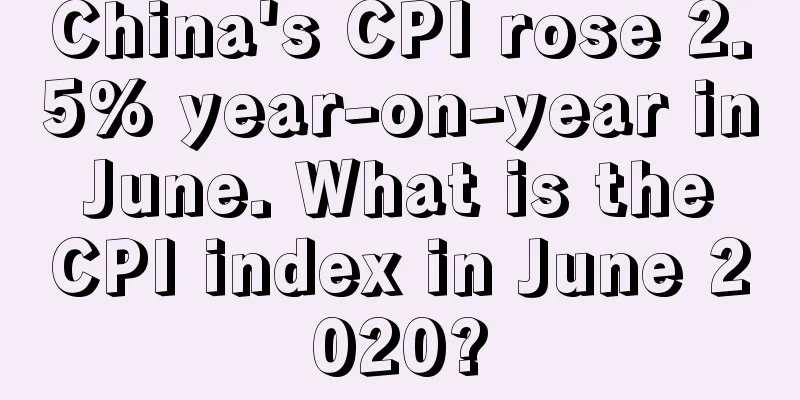 China's CPI rose 2.5% year-on-year in June. What is the CPI index in June 2020?