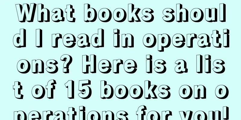 What books should I read in operations? Here is a list of 15 books on operations for you!