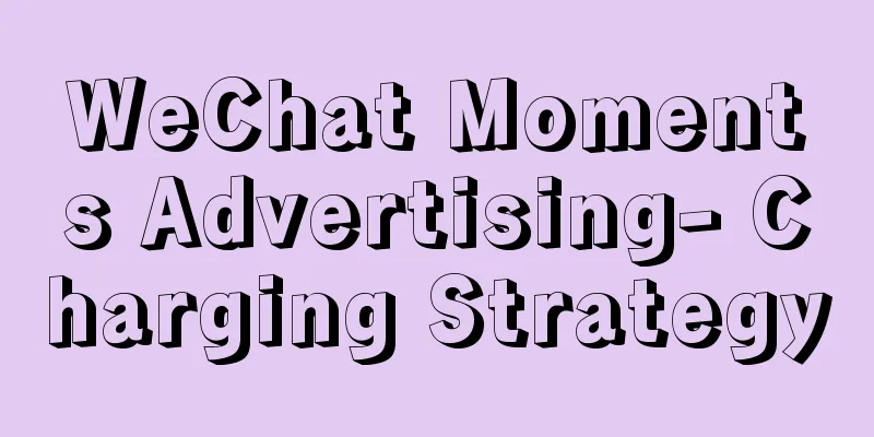 WeChat Moments Advertising- Charging Strategy