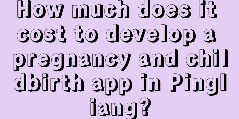 How much does it cost to develop a pregnancy and childbirth app in Pingliang?