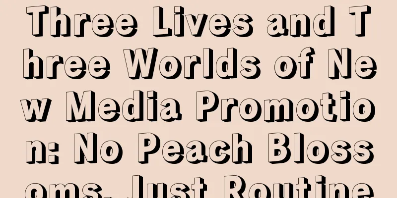 Three Lives and Three Worlds of New Media Promotion: No Peach Blossoms, Just Routine