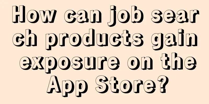 How can job search products gain exposure on the App Store?