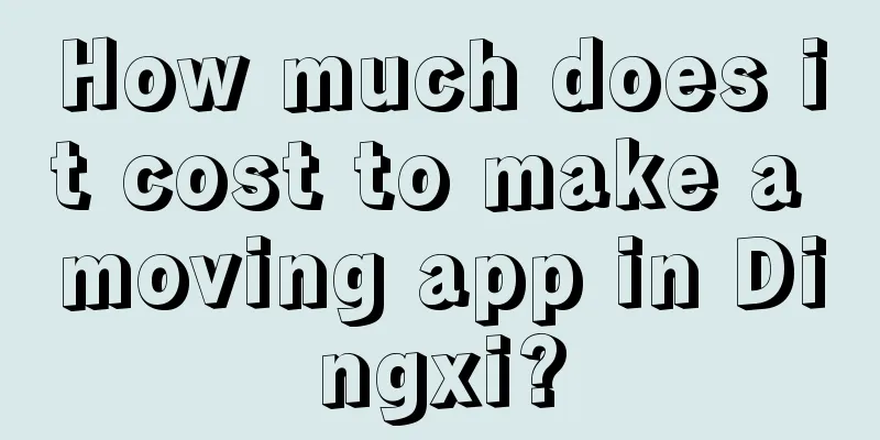 How much does it cost to make a moving app in Dingxi?